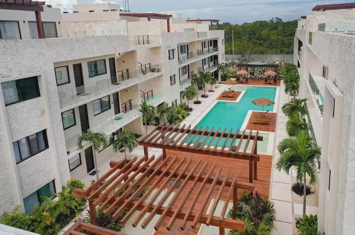 דירות טולום Amazing 2 Bdr Ph Private Pool Terrace Jungle View