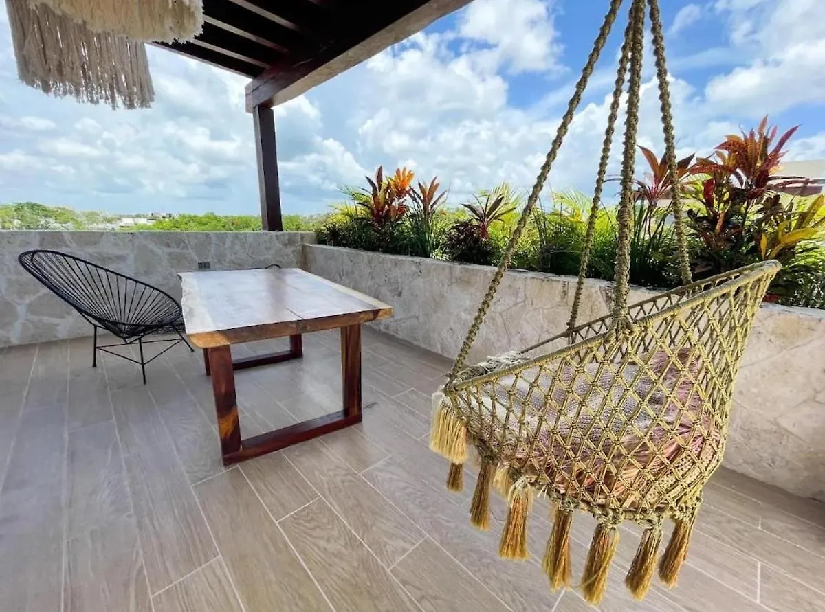דירות טולום Amazing 2 Bdr Ph Private Pool Terrace Jungle View מקסיקו