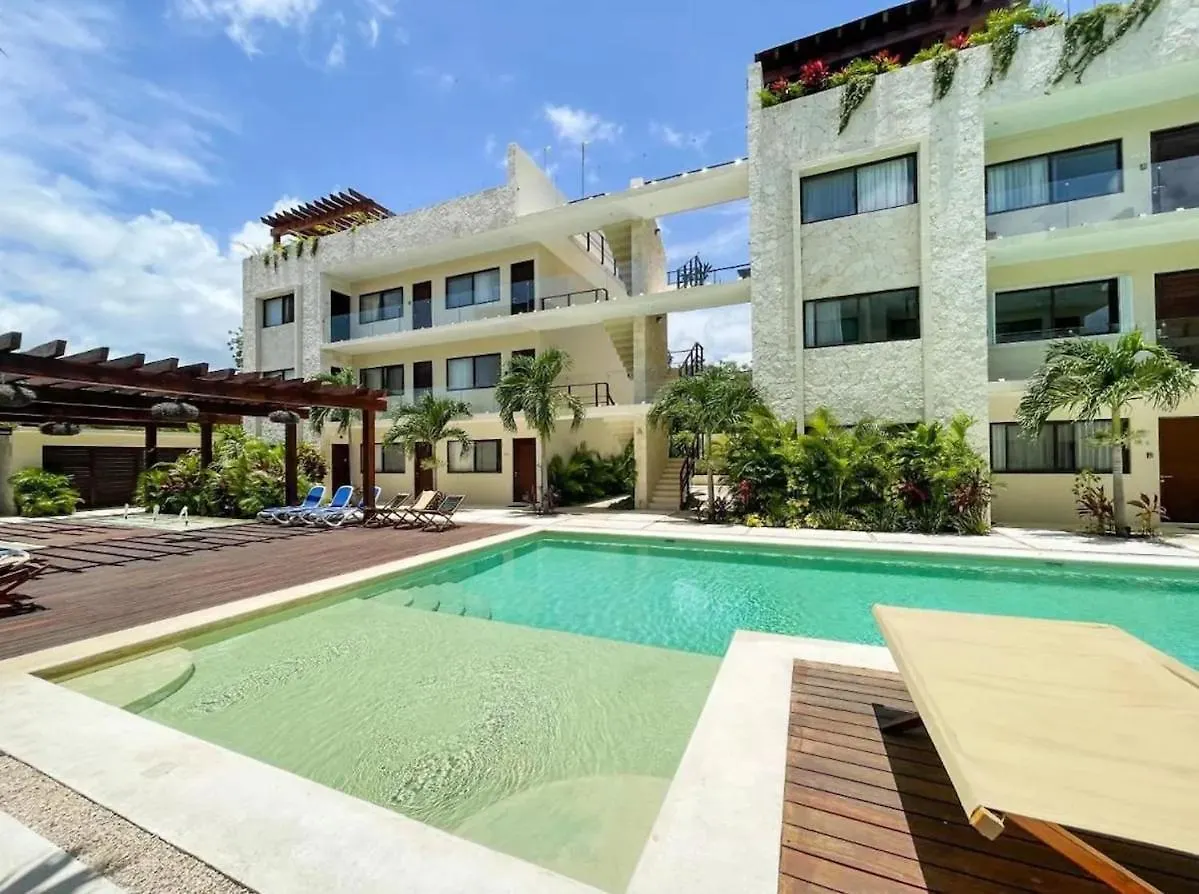 דירות טולום Amazing 2 Bdr Ph Private Pool Terrace Jungle View