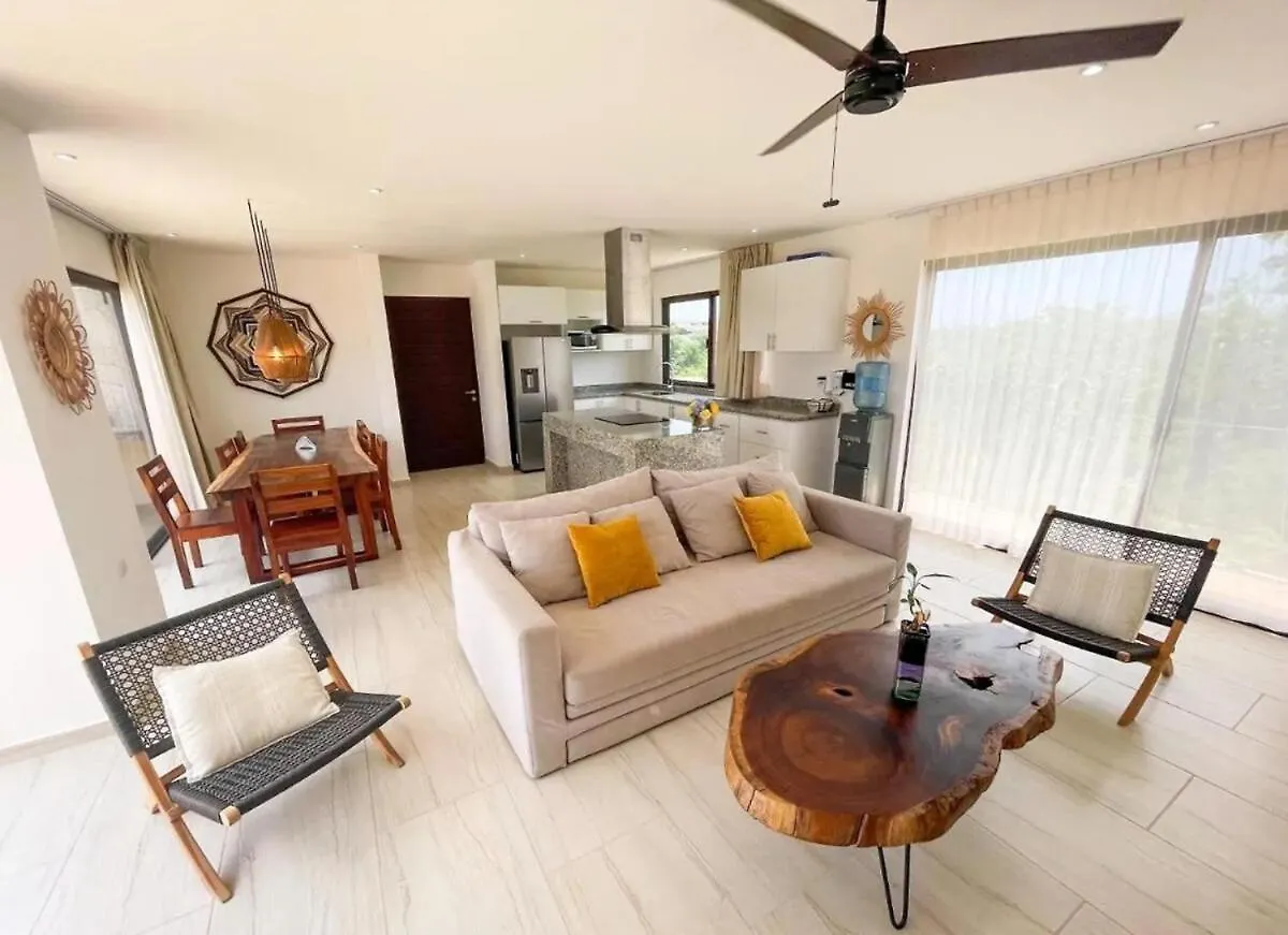 דירות טולום Amazing 2 Bdr Ph Private Pool Terrace Jungle View